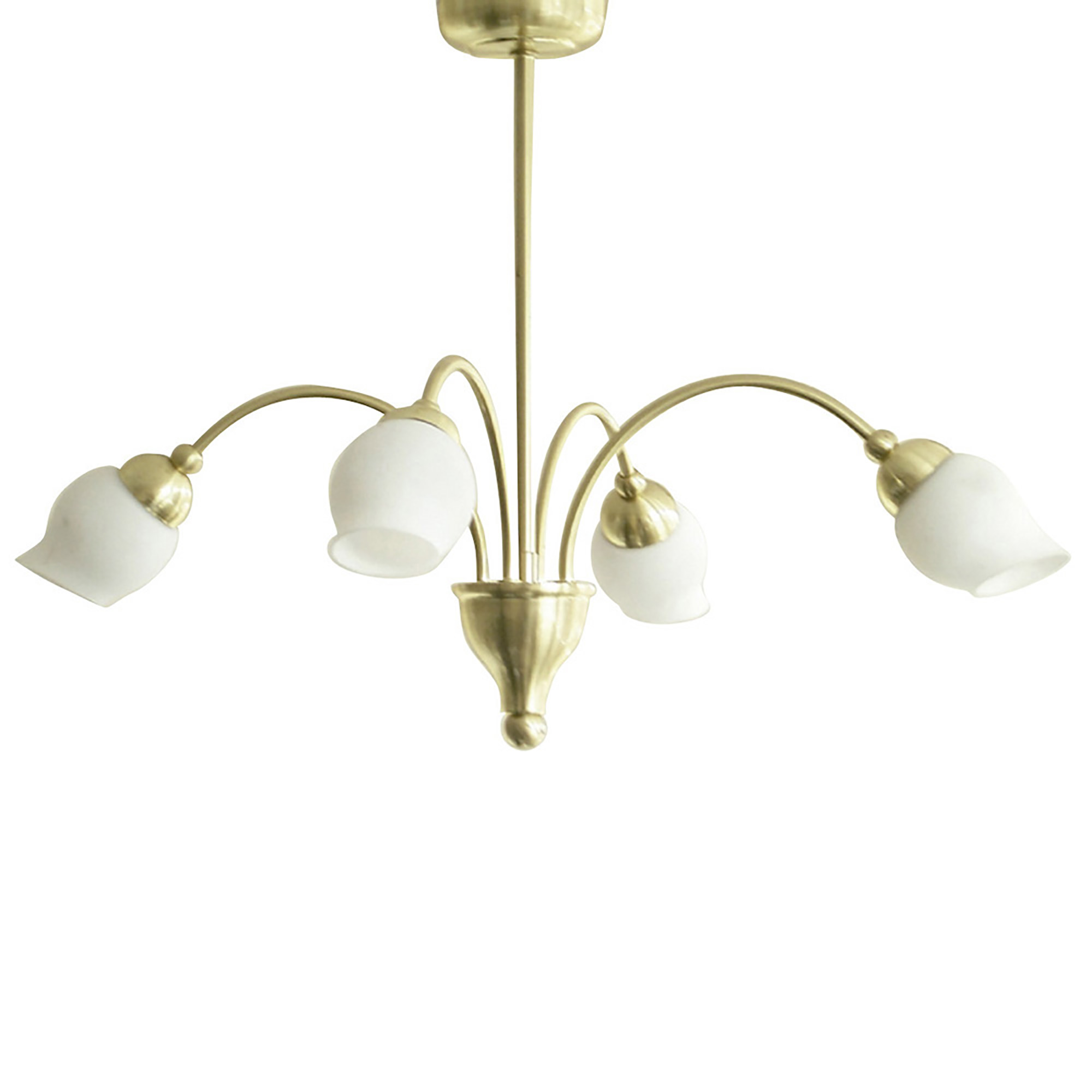 IL20551  Rimini Pendant 4 Light Satin Brass